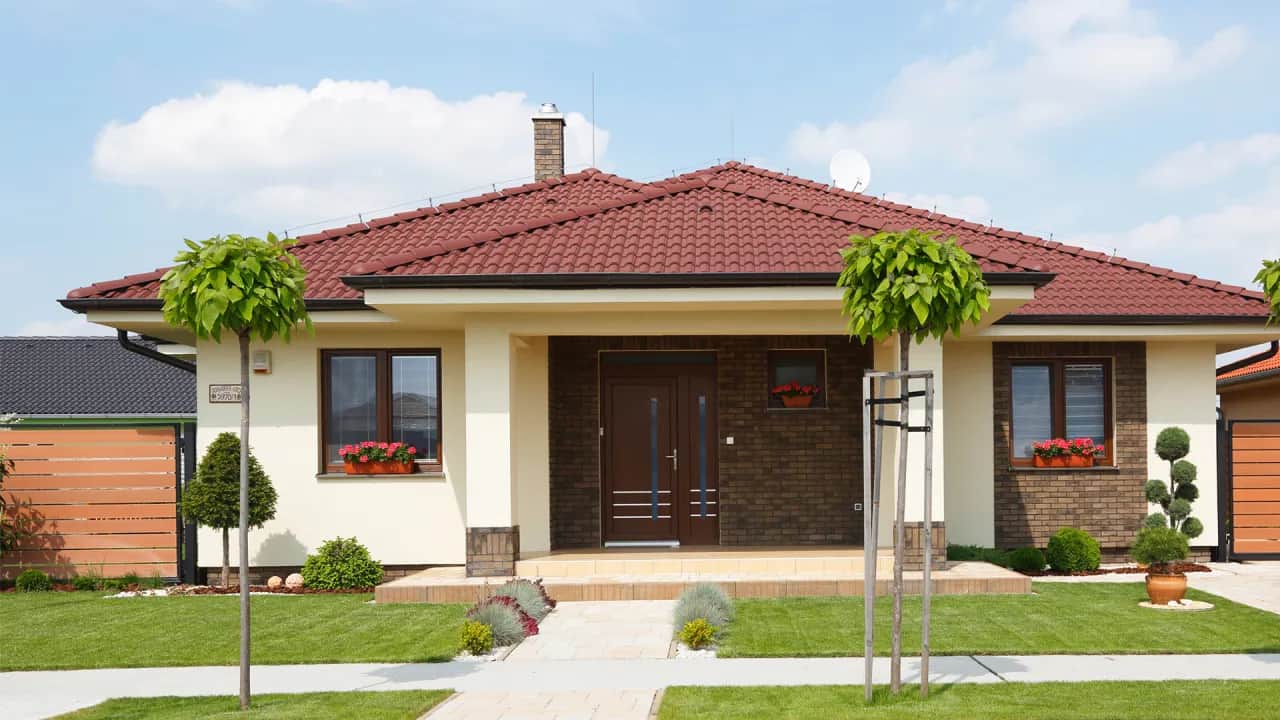 Rudy dach jaka elewacja - najlepsze kolory, które zachwycą każdego