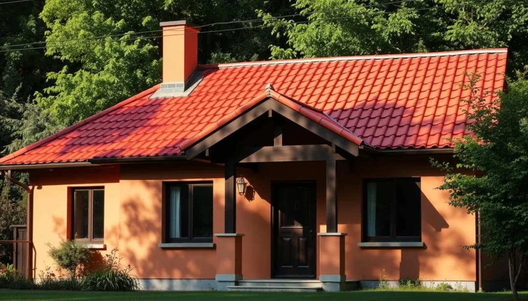 Jaki kolor elewacji do czerwonego dachu? Odkryj idealne połączenia