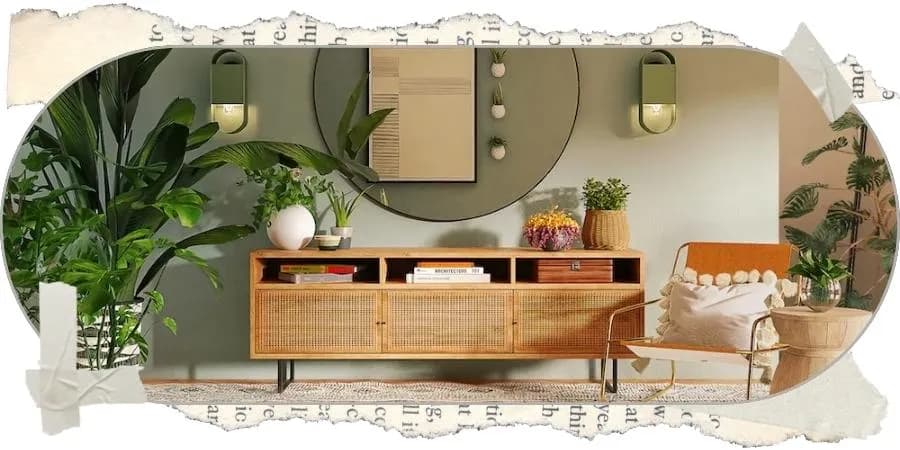 Co powiesić nad komodą w salonie - inspiracje i praktyczne porady